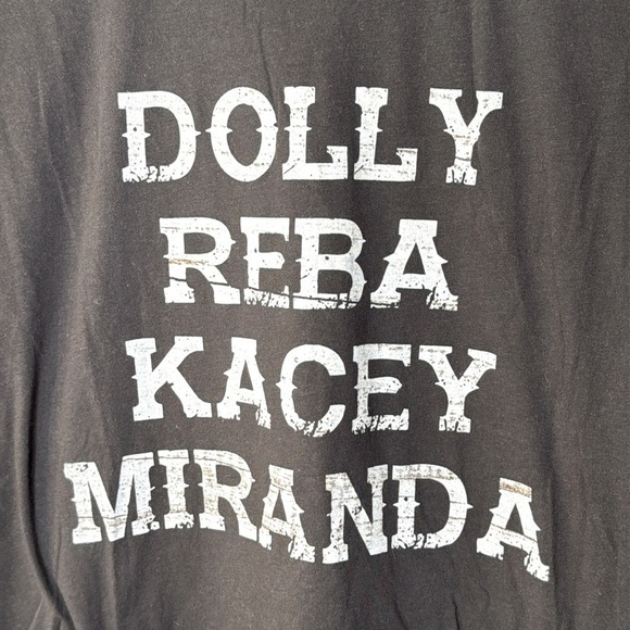 Bella Canvas Cotton Women in Country Music Short Sleeve Tee in Gray Size XL - Picture 3 of 5